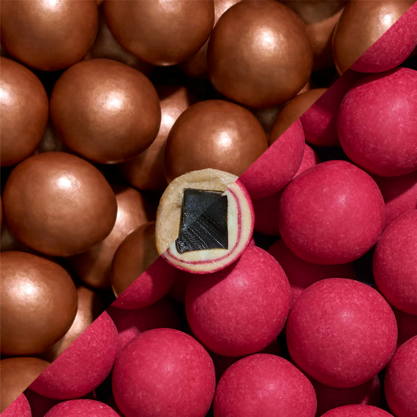 Large mixed Classic Caramel/ Crispy Raspberry