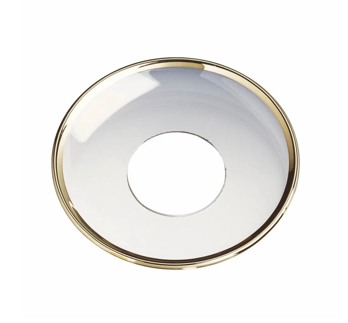 Candle cuff taper candle gold edge