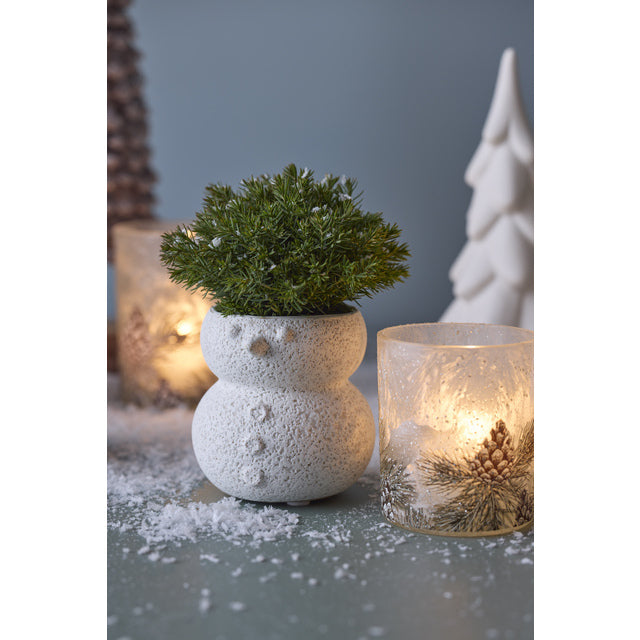 Telysholder Pine Cone 9x10 cm