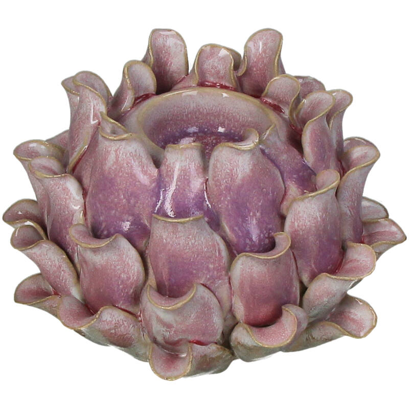 Telysholder blomst 10 cm