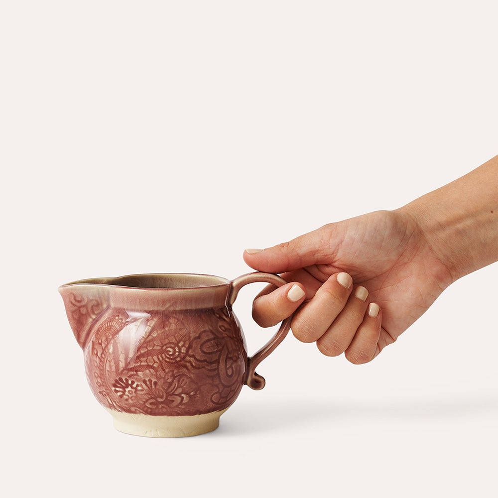 Cream Jug Old Rose