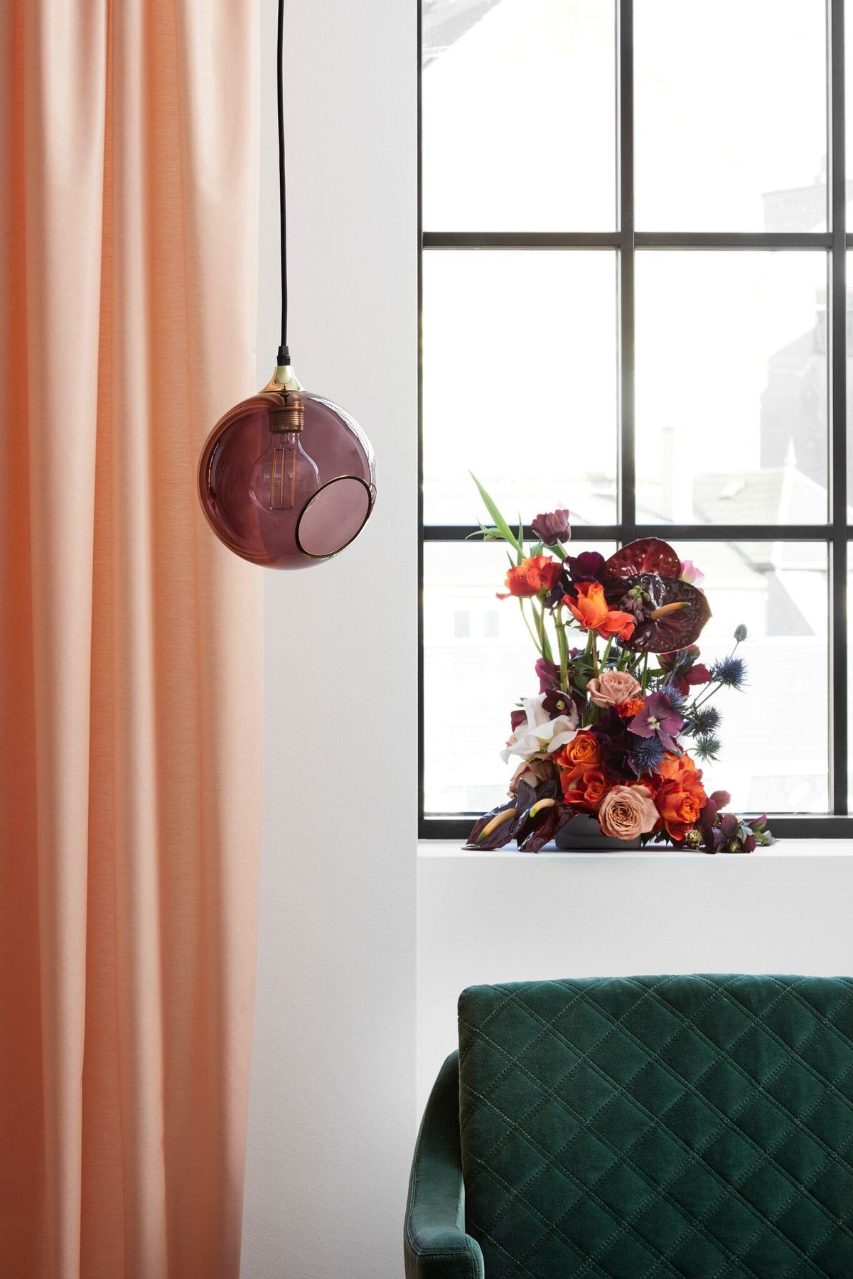 Design By Us Ballroom Ceiling Lamp XL Purple