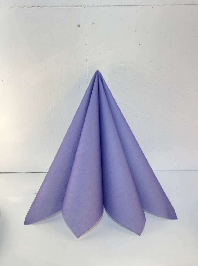 Middagserviett textile touch lavendel