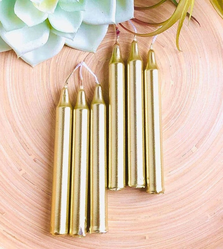 Christmas tree lights gold 10 pcs