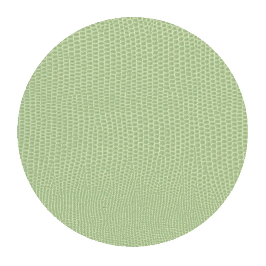 Coaster Lizard Moss green 8 stk