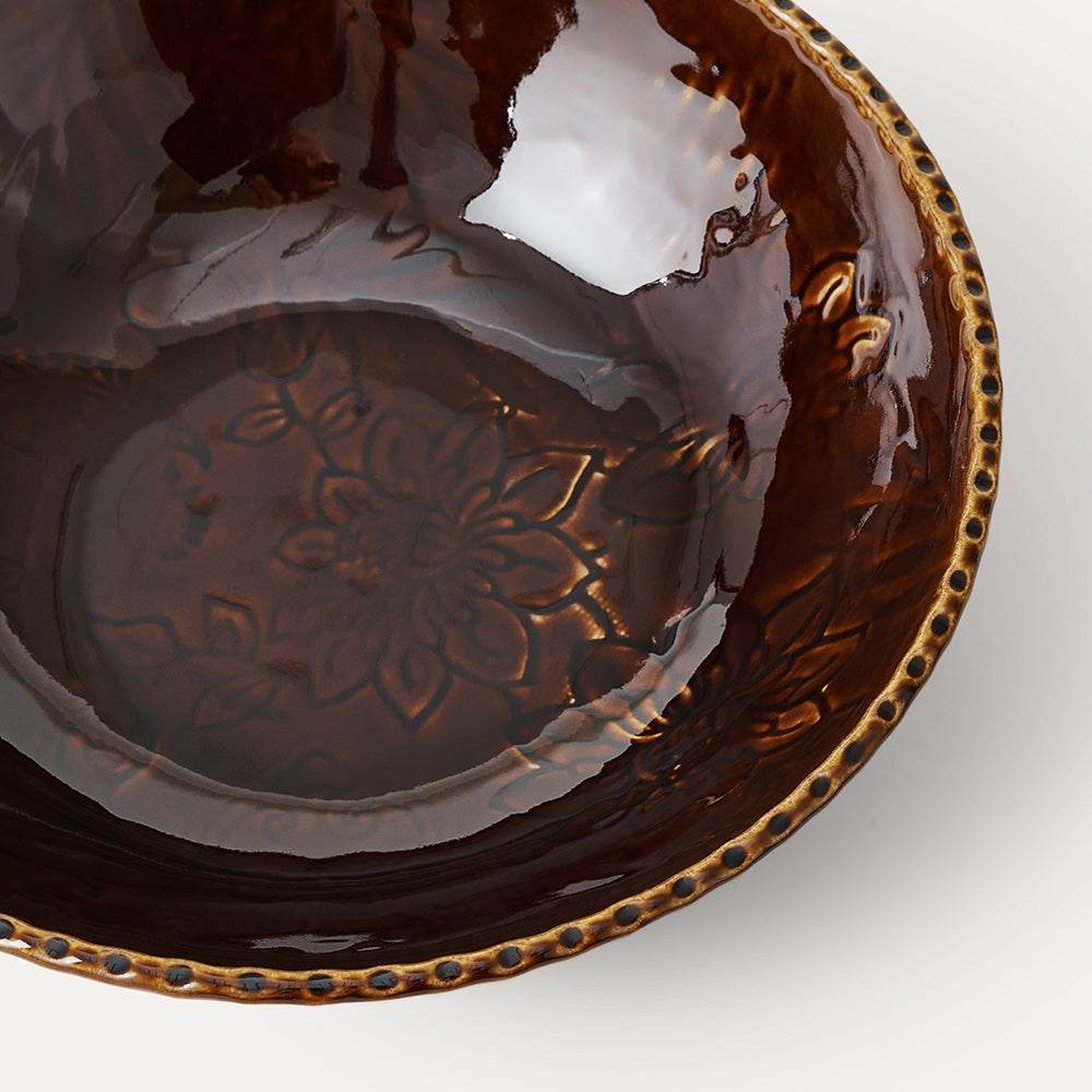 Dyp tallerken 24 cm Coffee