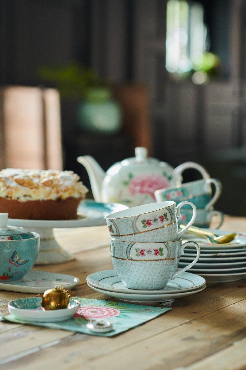 Blushing Birds Blue tea tip 9 cm
