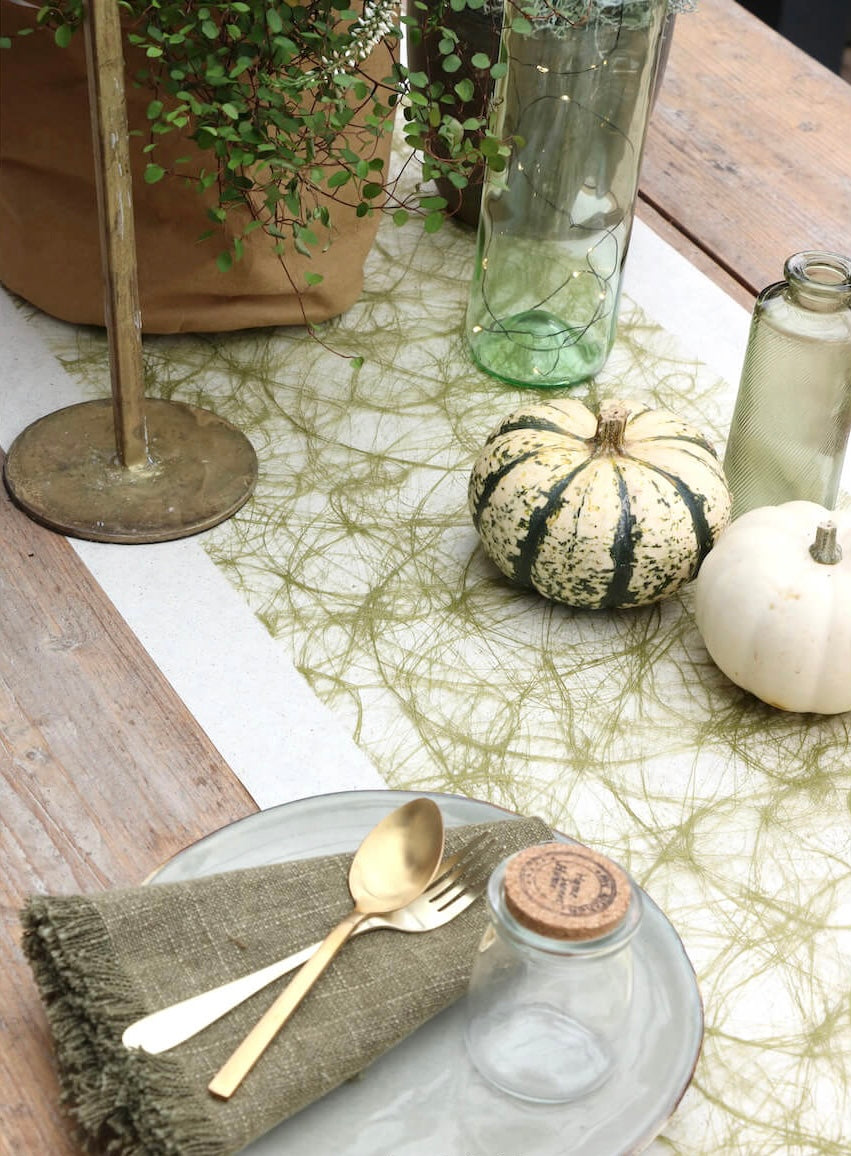 Sizoweb moss green 5 meters