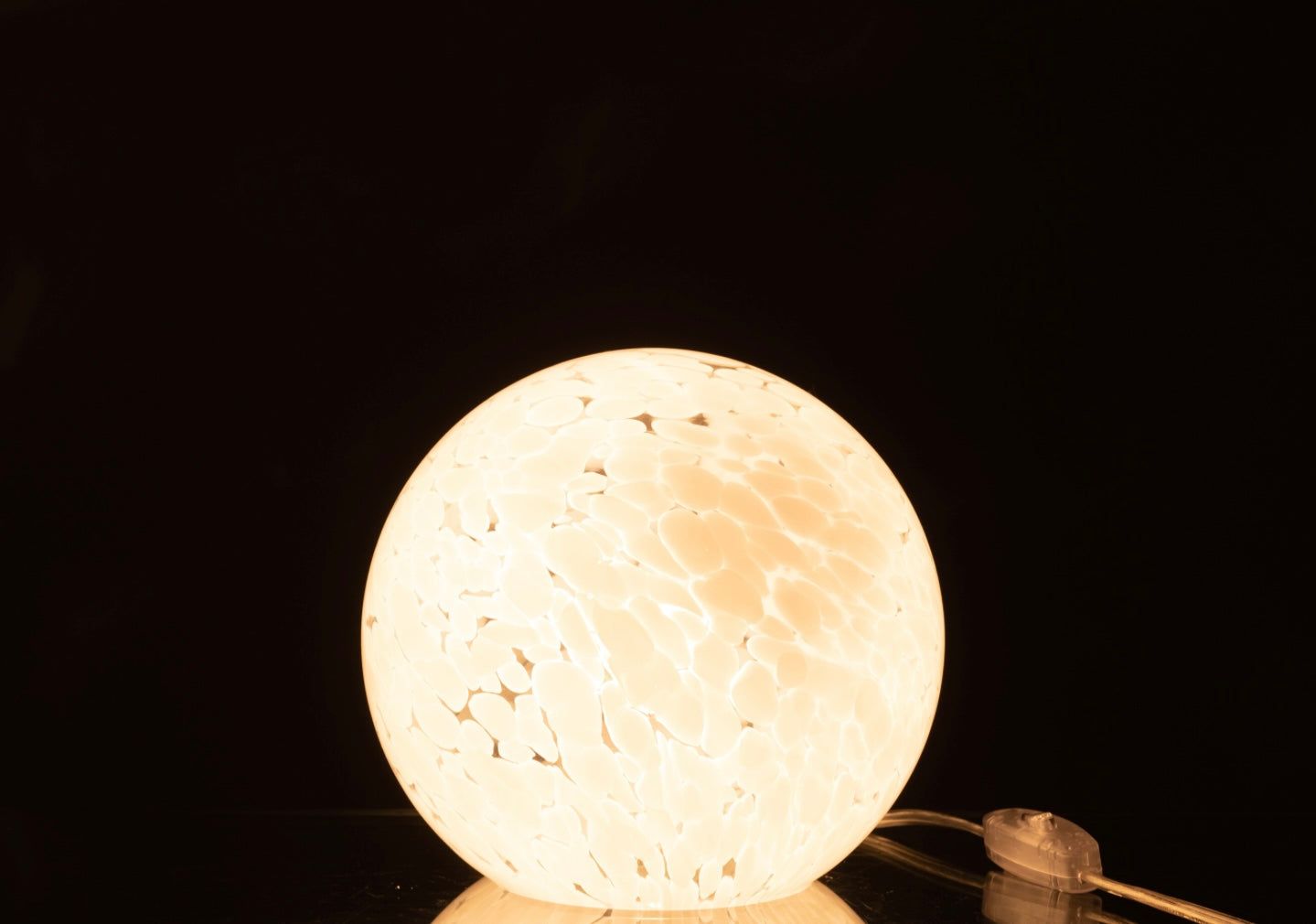 Bordlampe Dany hvit 20 cm