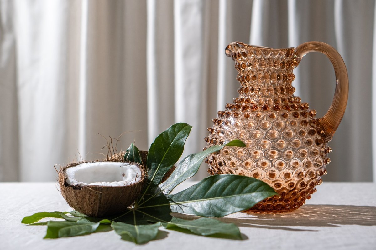 Hobnail karaffel 2L Bronze