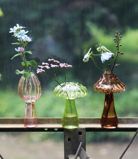 Vase mushroom gul