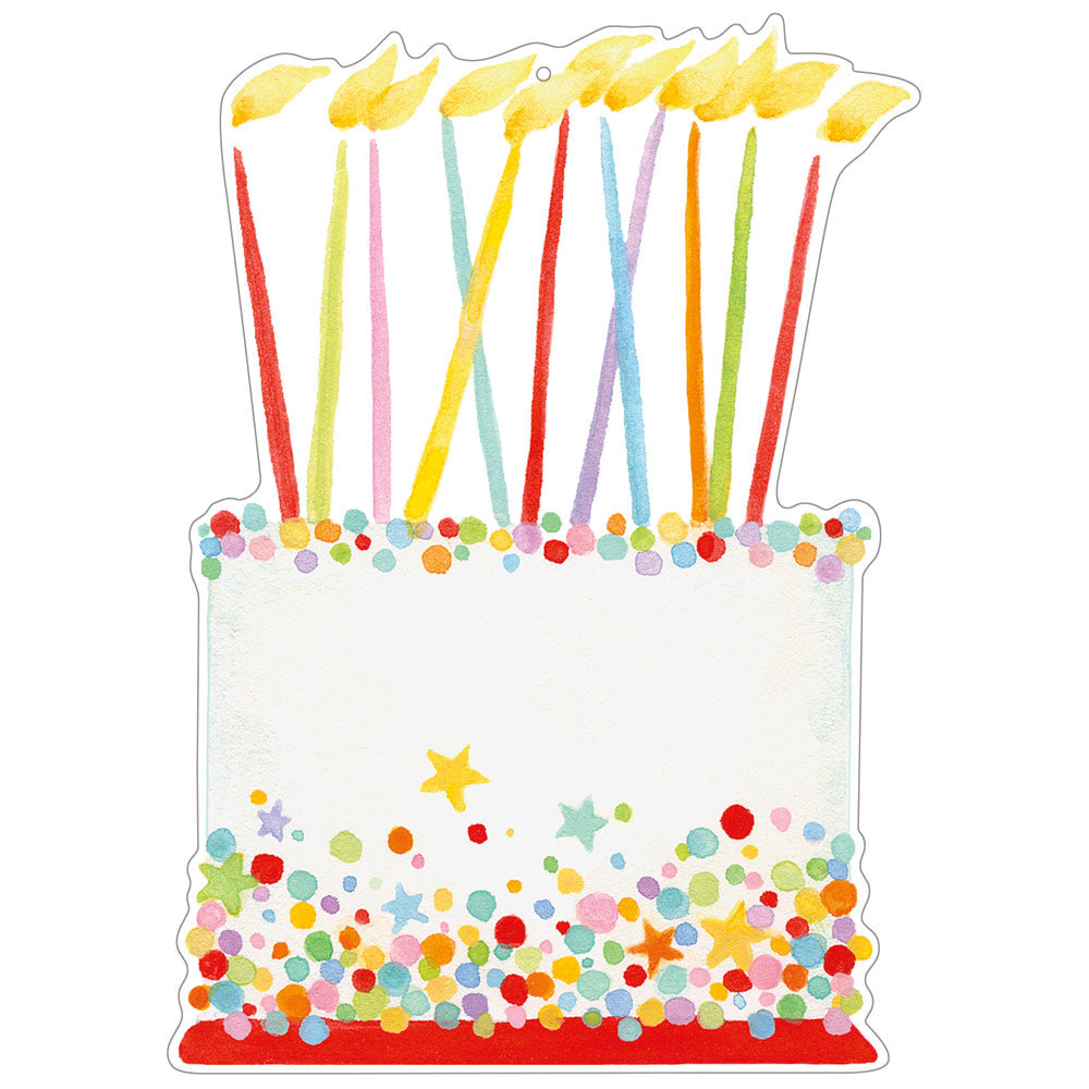 To/From card Birthday Cake 4 pcs