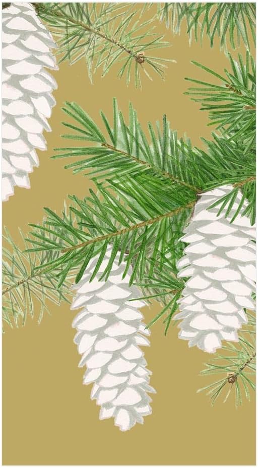 Serviett buffét Pinecones Gold
