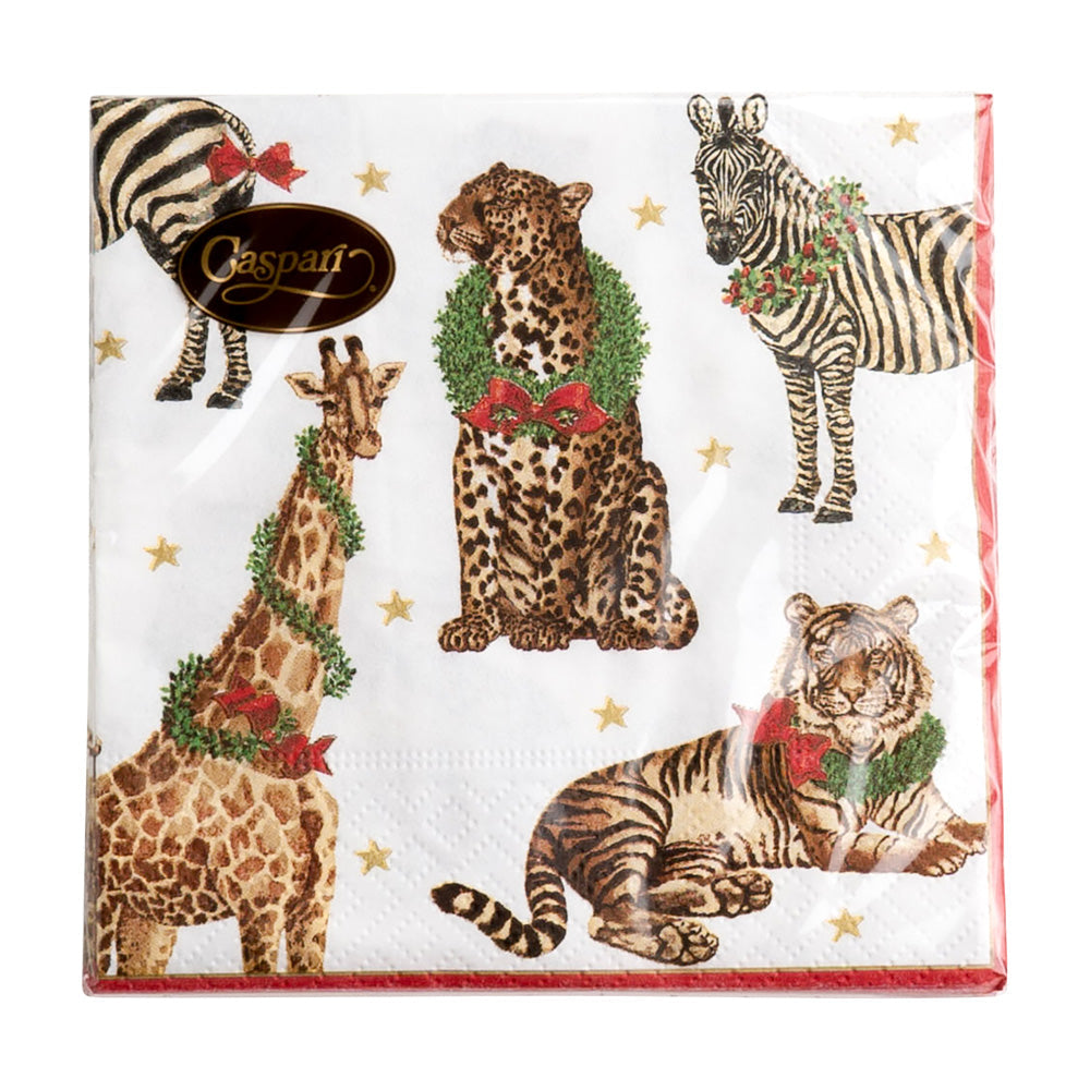 Napkin coffee Wild Christmas
