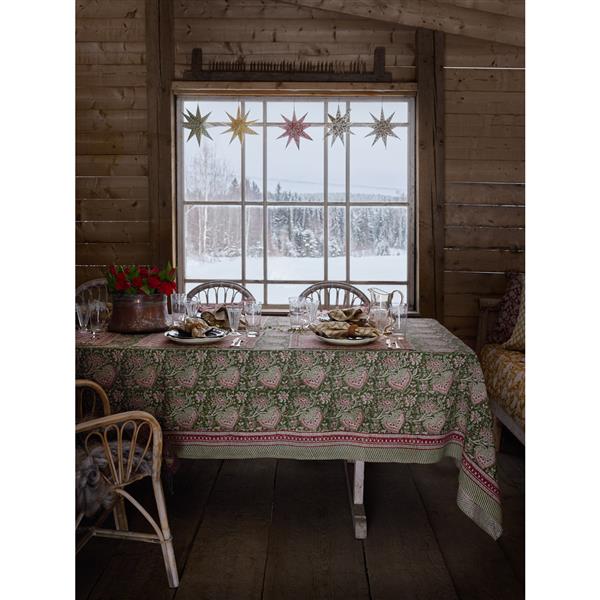 Tablecloth Oriental green 170x270 cm