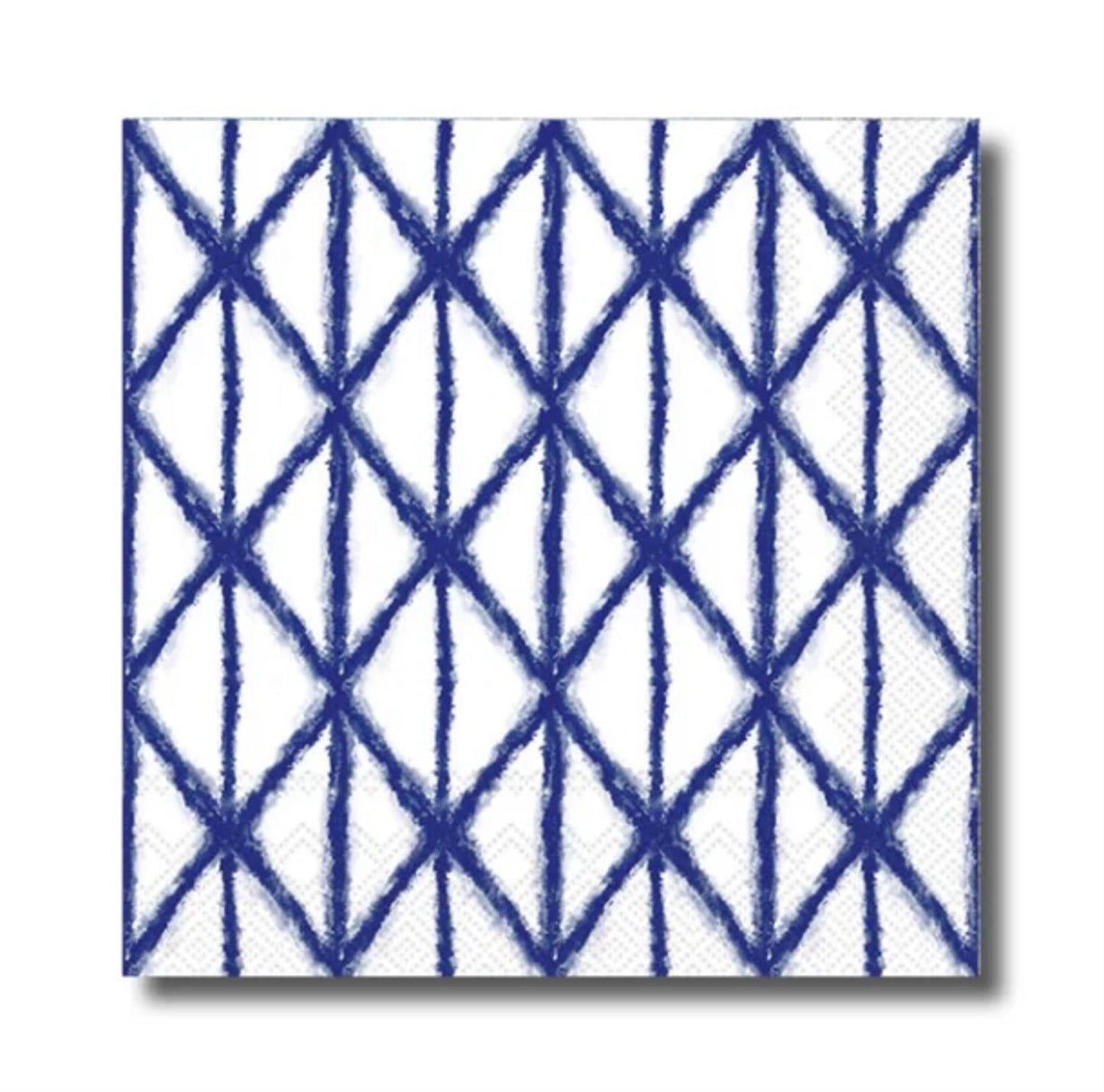 Serviett lunch shibori blue