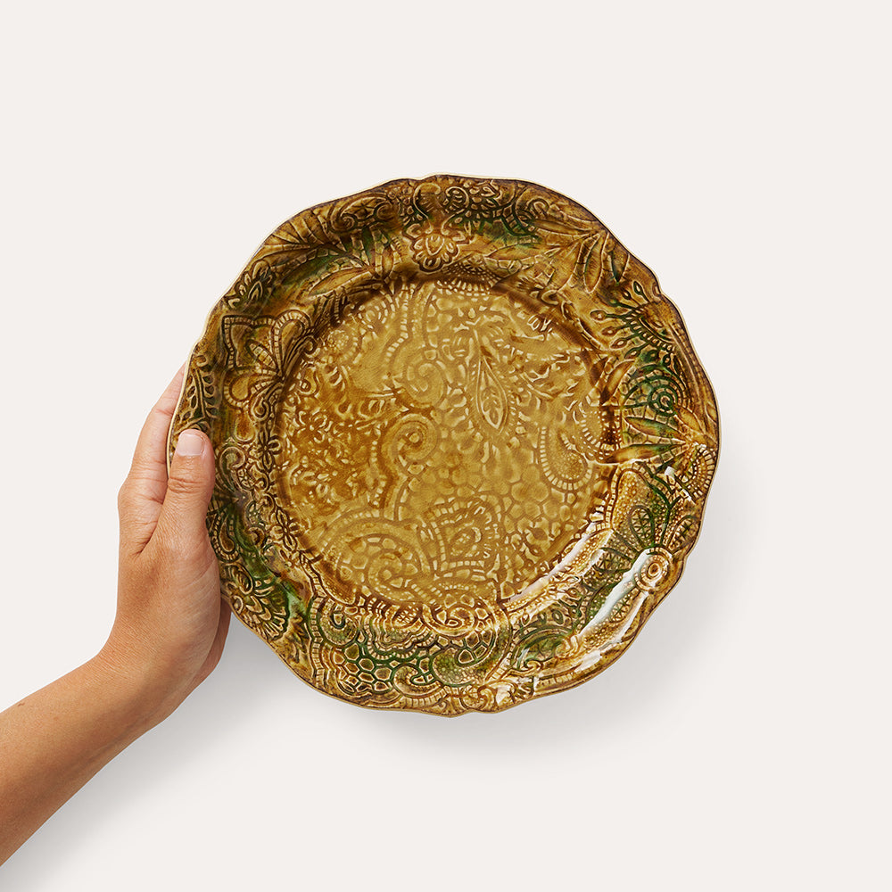 Tallerken 23 cm Pineapple