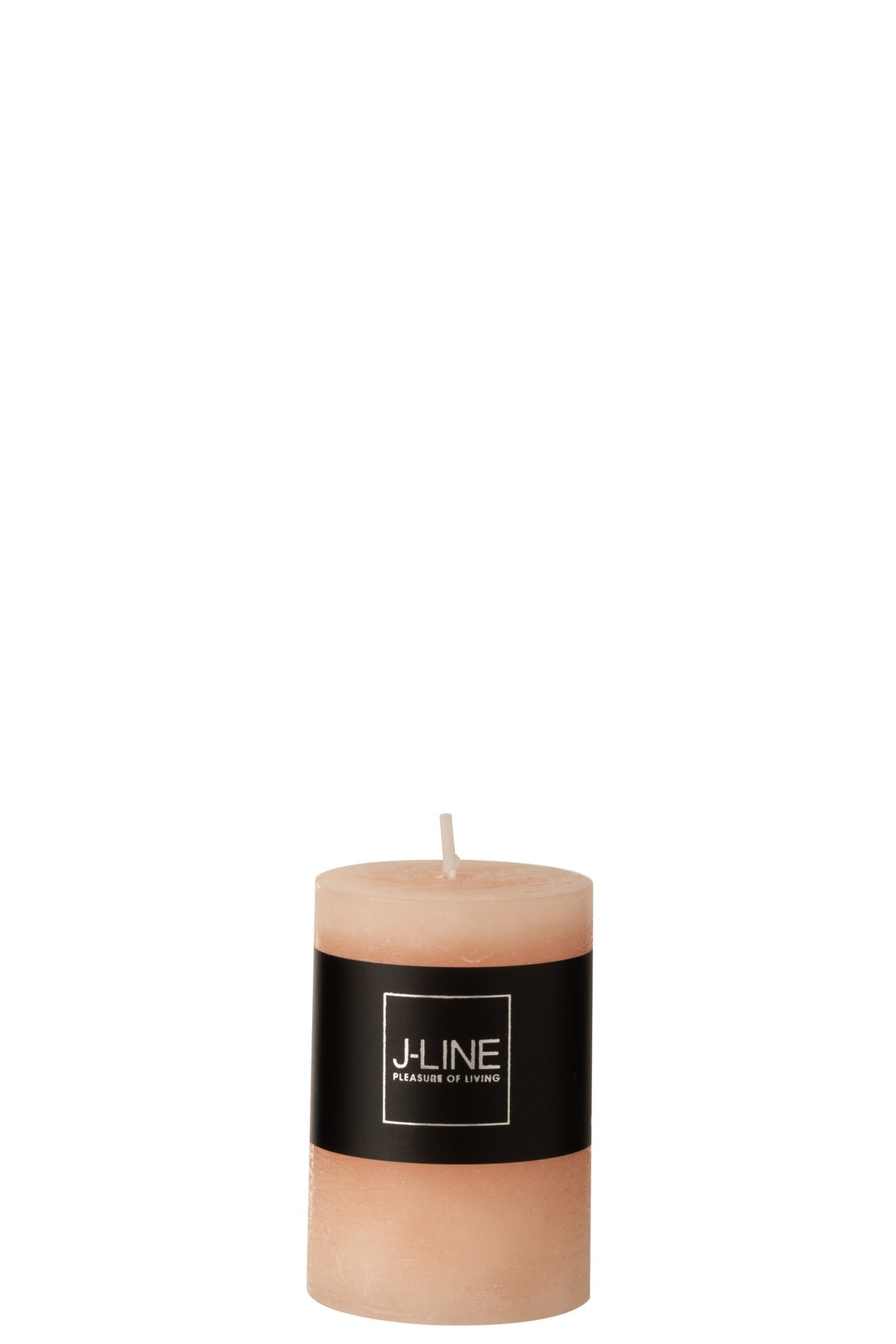 Pillar candle mini peach 5x7.5 cm