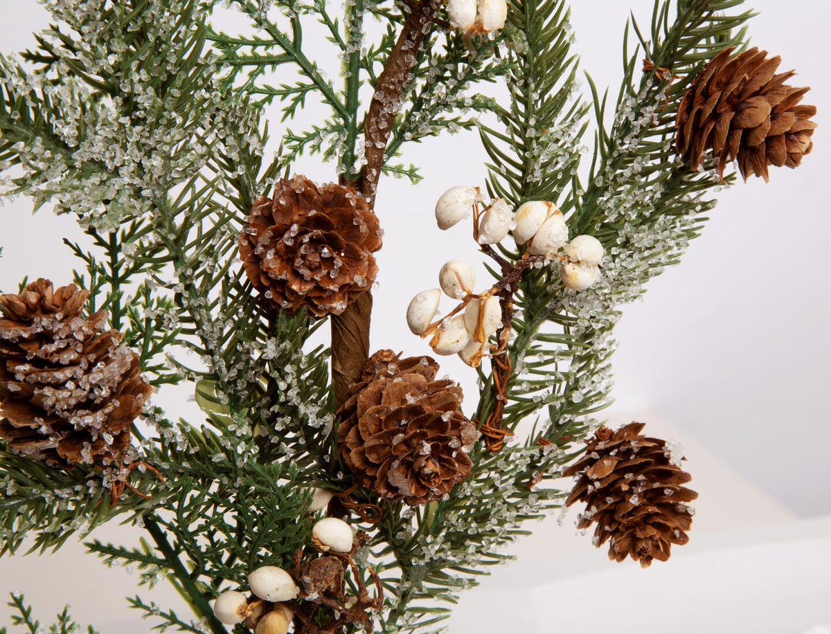 Twig w/cones and berries 40 cm