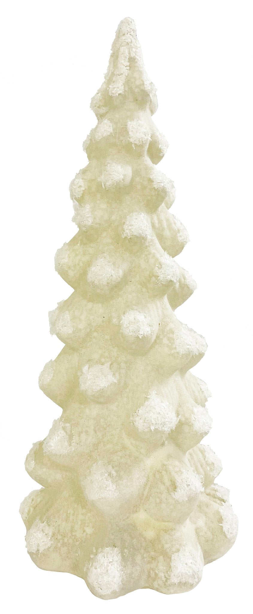 Christmas tree white w/snow 30 cm
