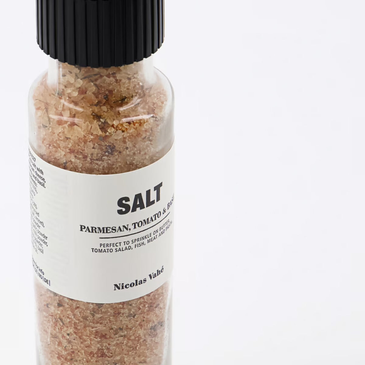 Salt parmesan, tomat og basilikum 300 gram