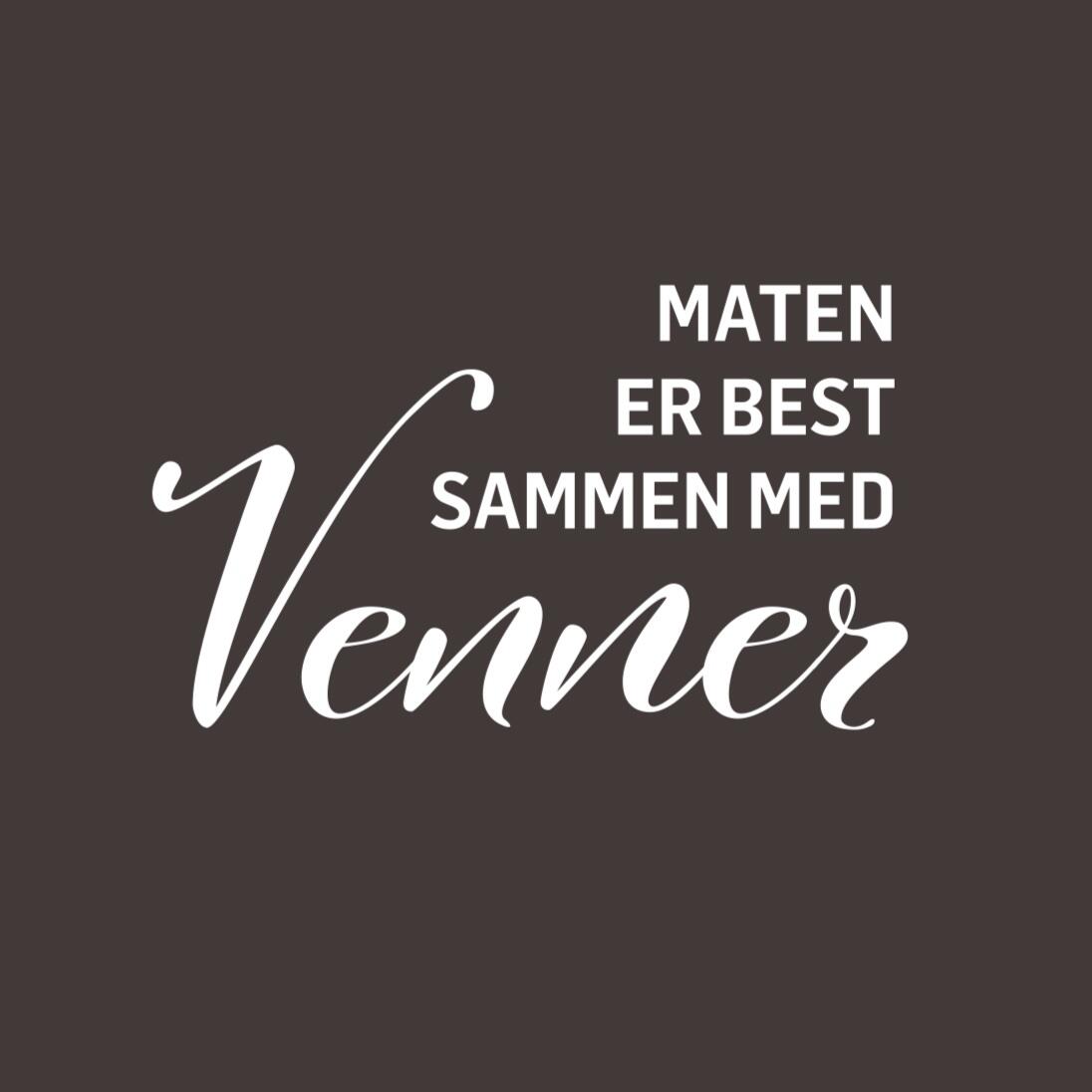 Serviett lunch maten med venner