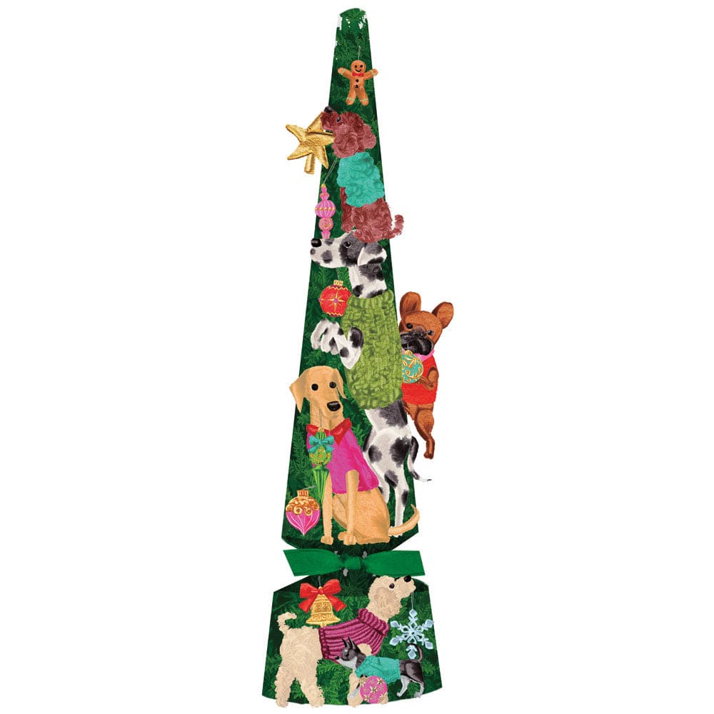 Cracker Dogs Decorating Tree