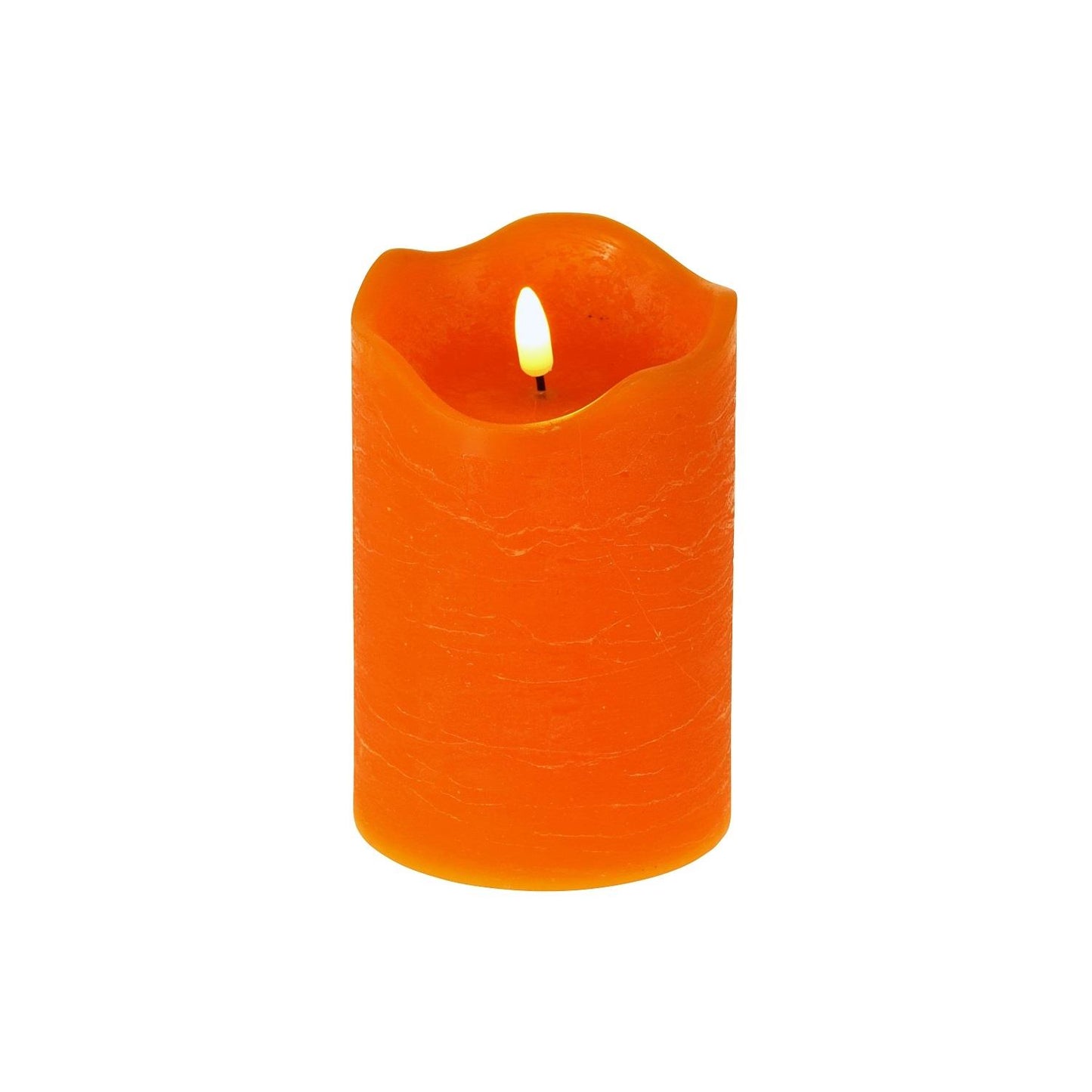 LED kubbelys oransje 10x15 cm