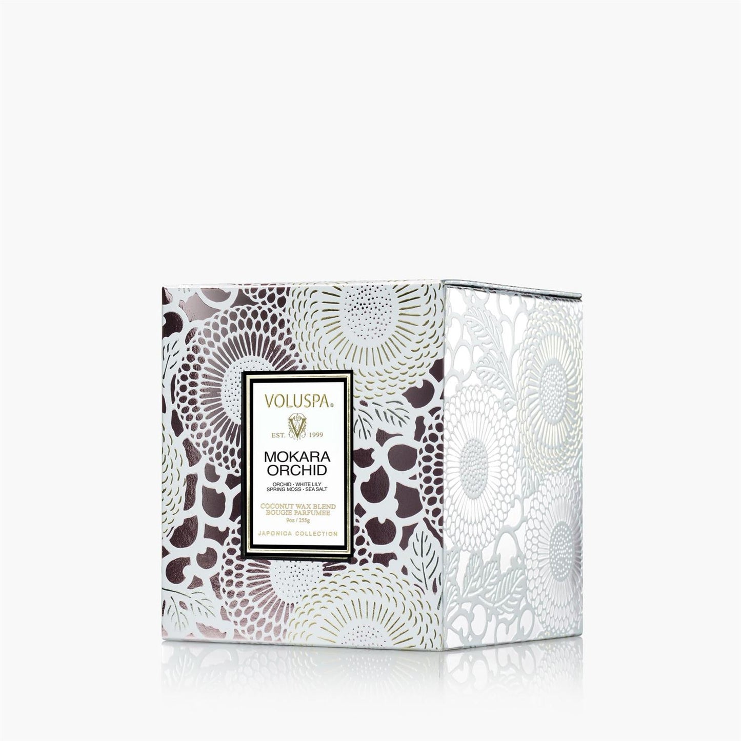 Mokara Orchid Classic Boxed Candle 60 Hour Timer