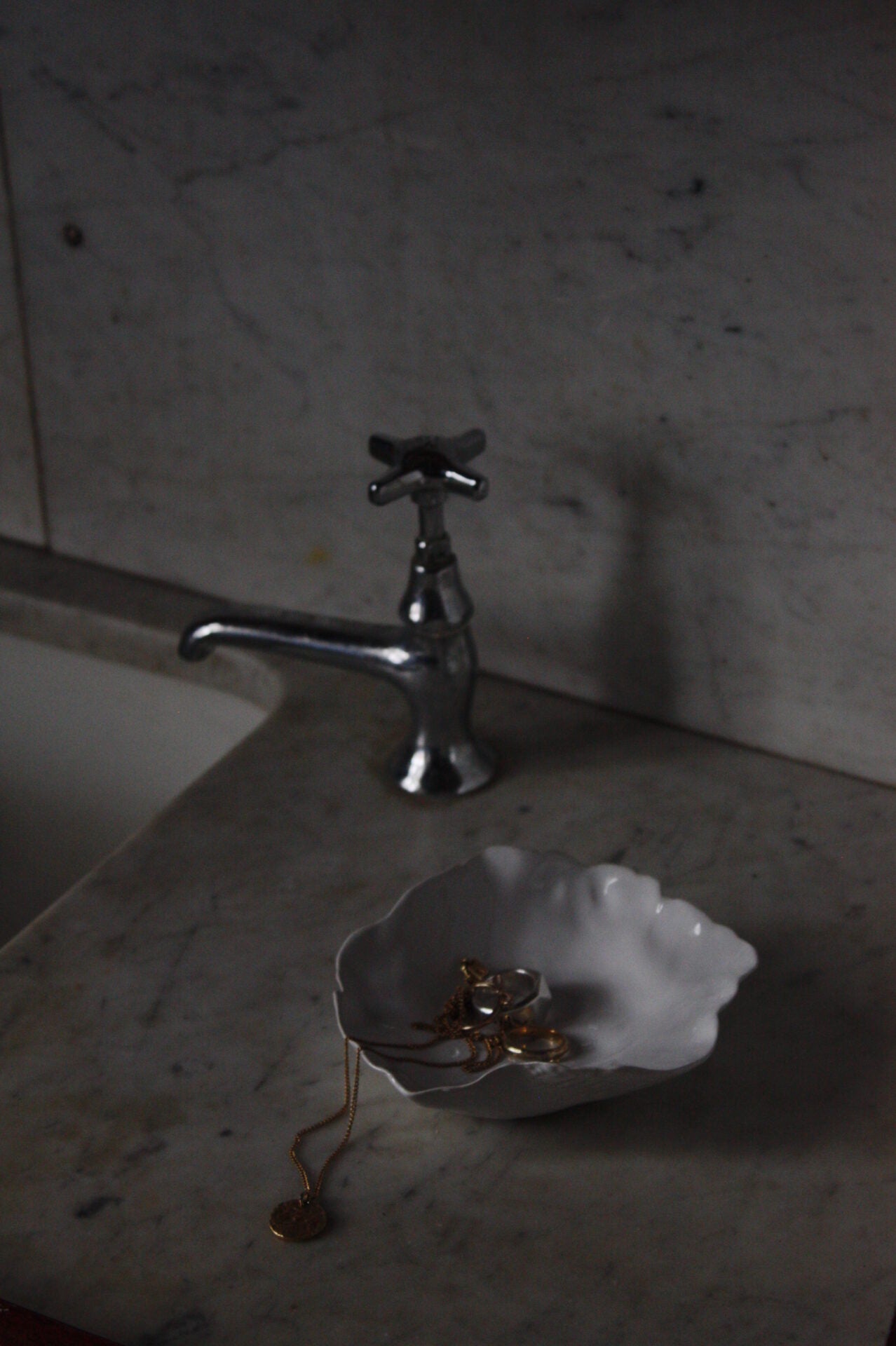 Claire white mini dish 14 cm
