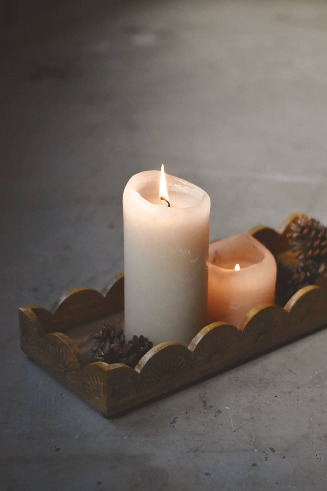 Brett bølgekant 46x18 cm