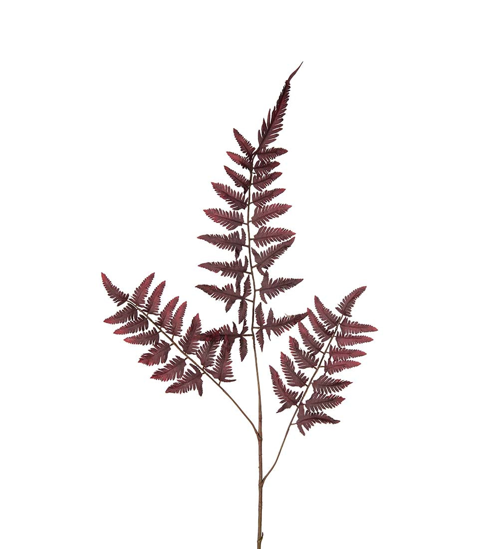 Ormeblad gren burgunder 100 cm