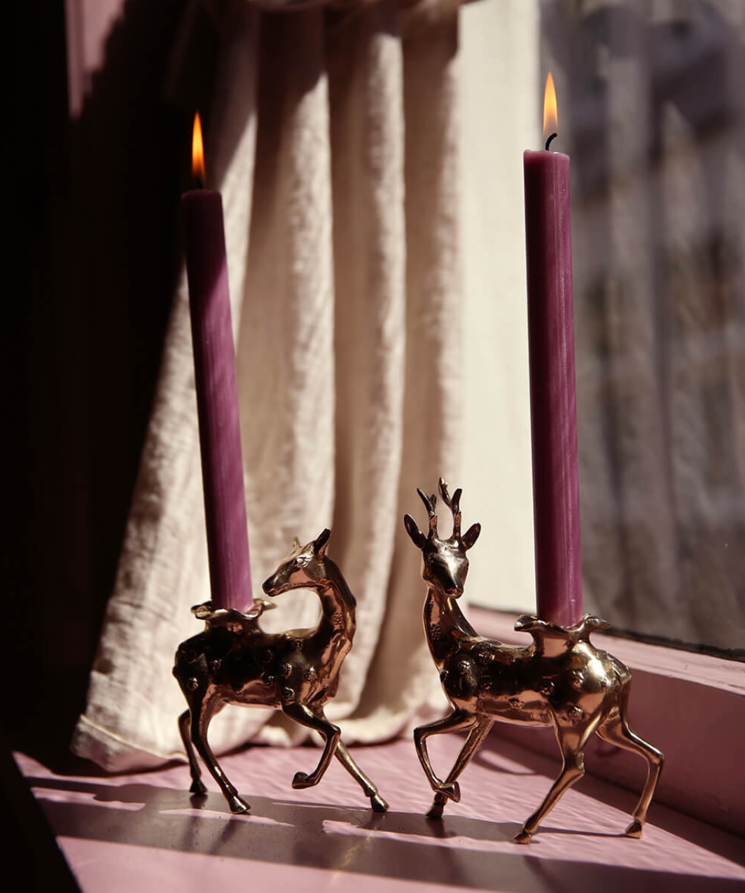 Lovely Deer candlestick