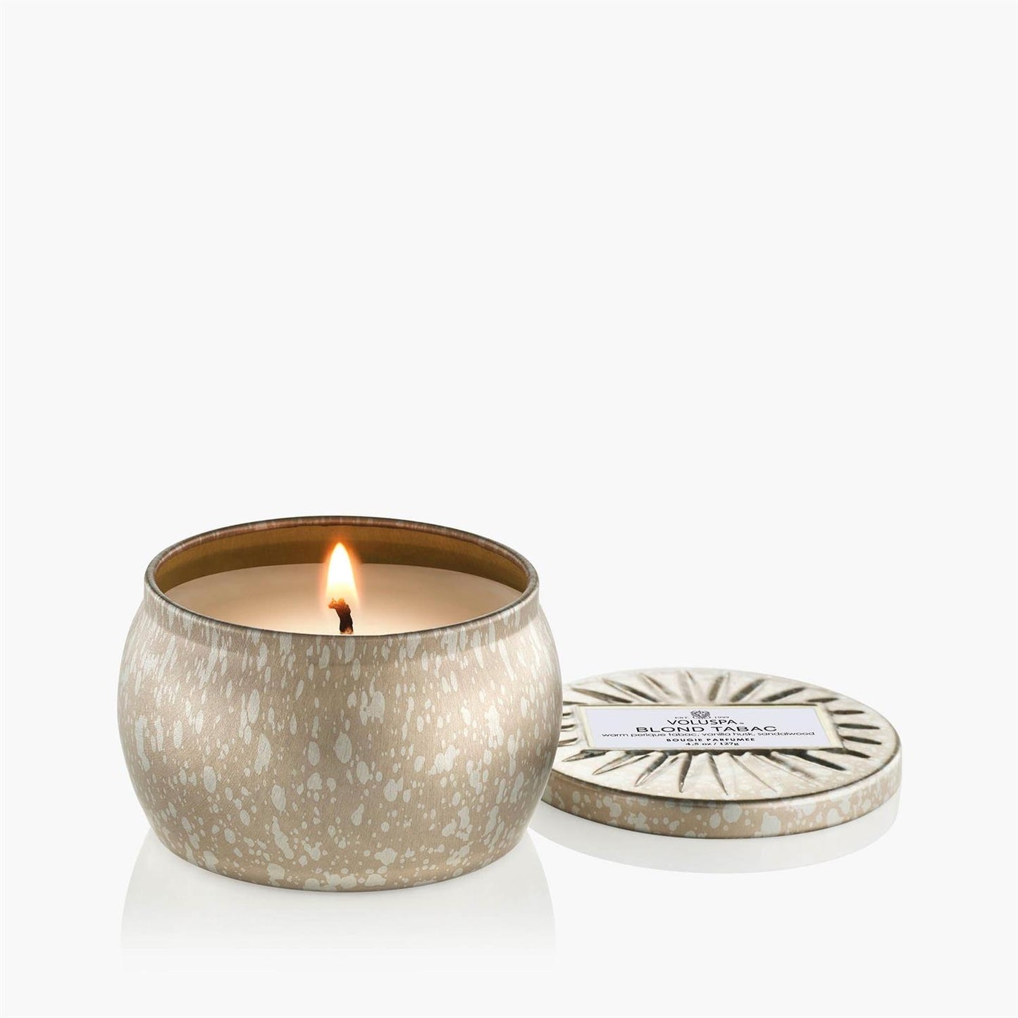 Blond Tabac Mini Tin Candle 25 Timer