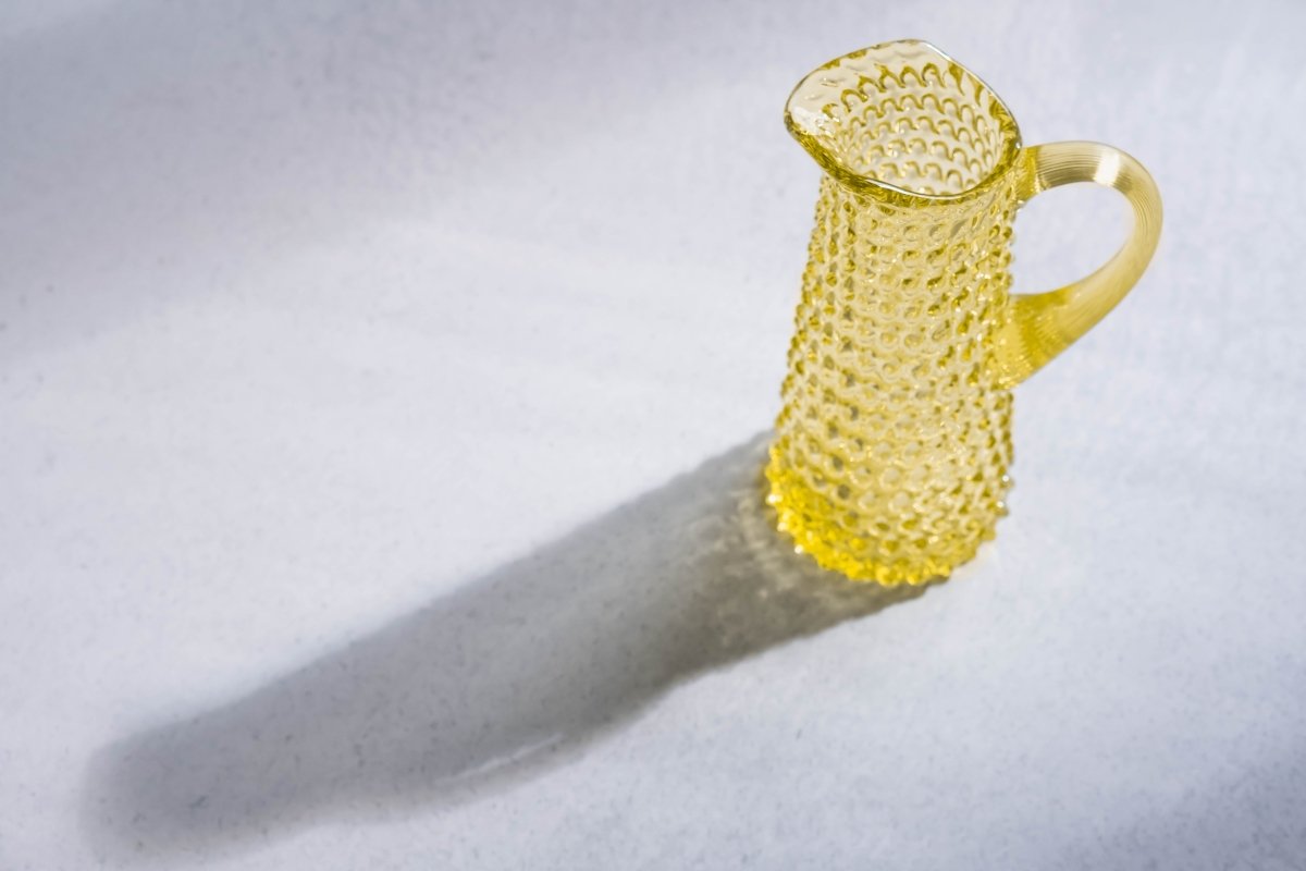 Hobnail karaffel 1L Citrine