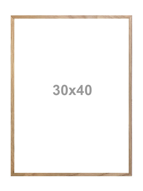 Bilderamme eik 30x40 cm