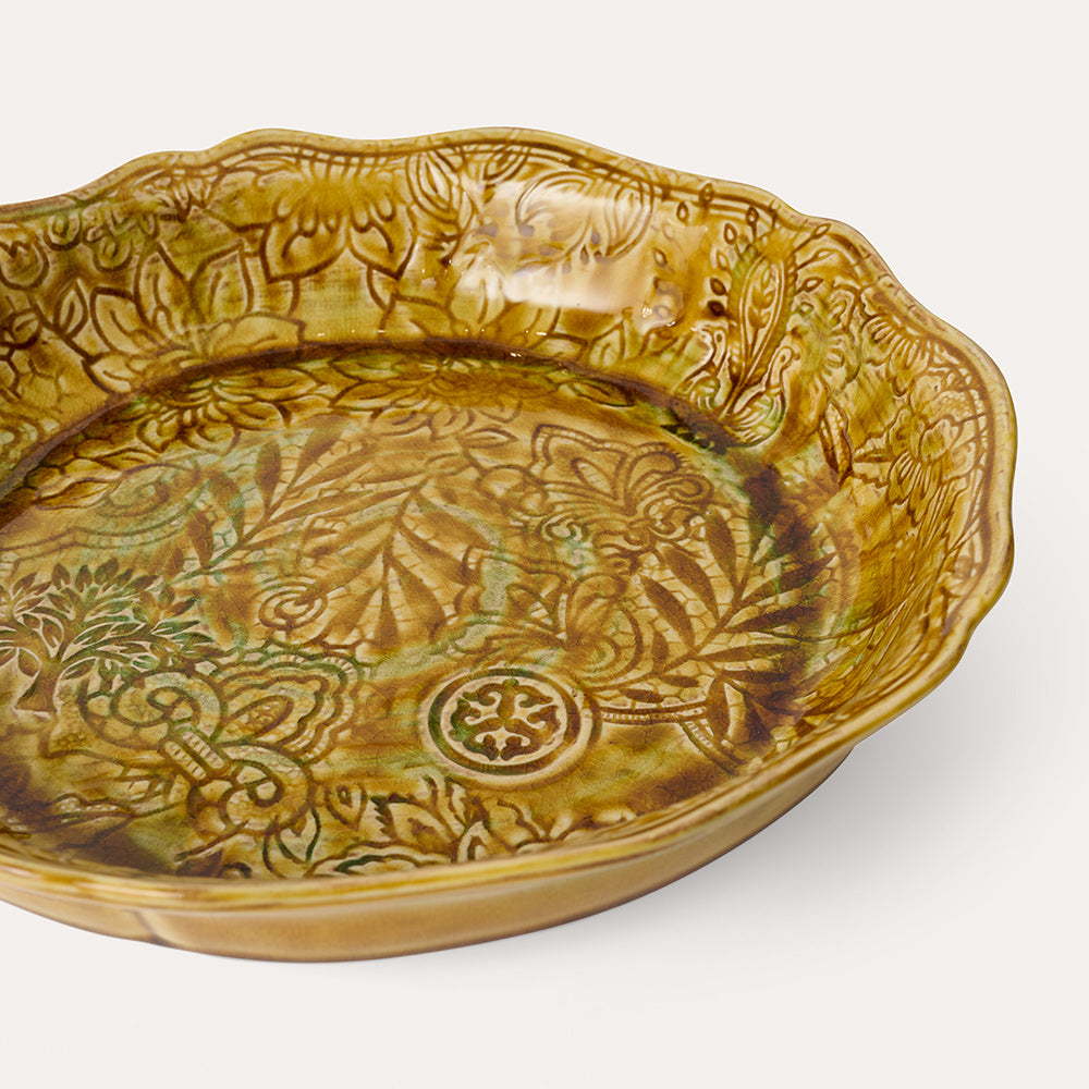 Pie dish 25x5 cm Pineapple