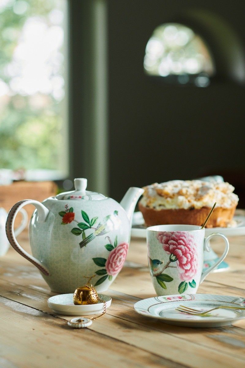 Blushing Birds White Tea tip 9 cm
