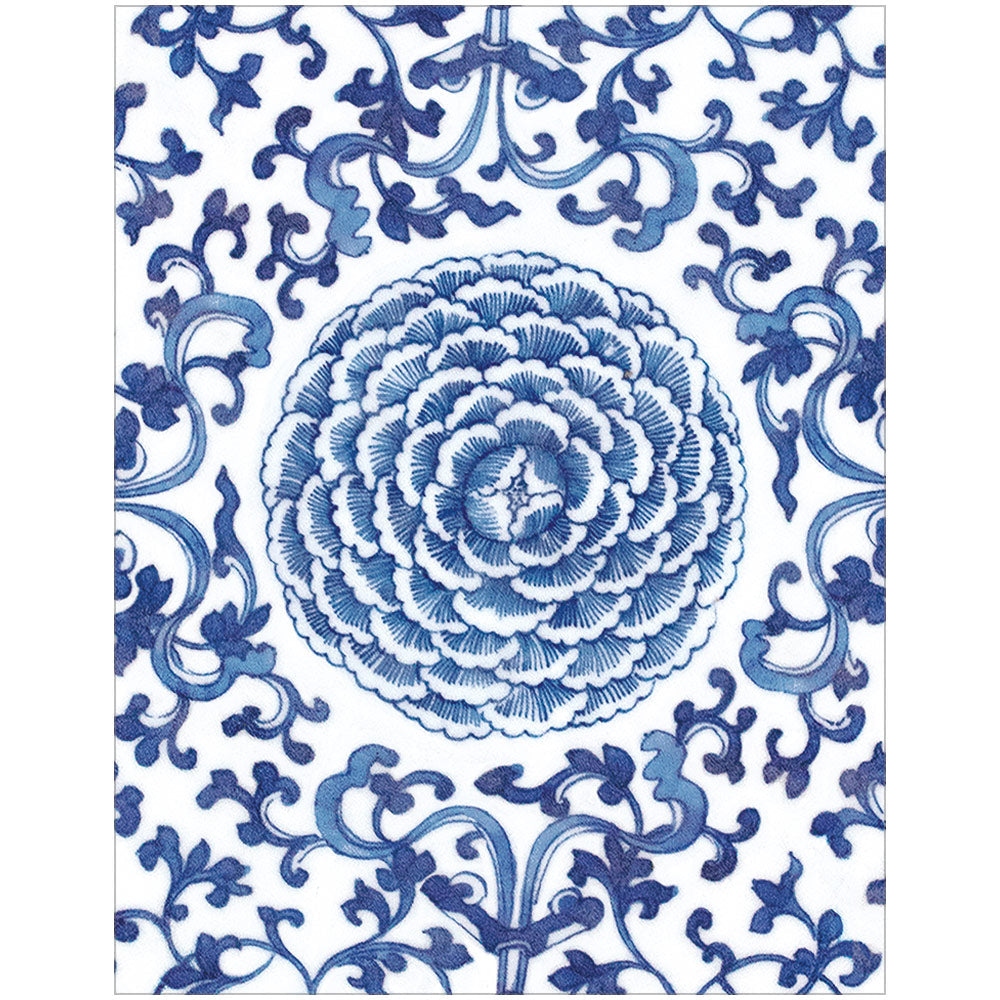 Lite kort Indigo Garden 4 stk