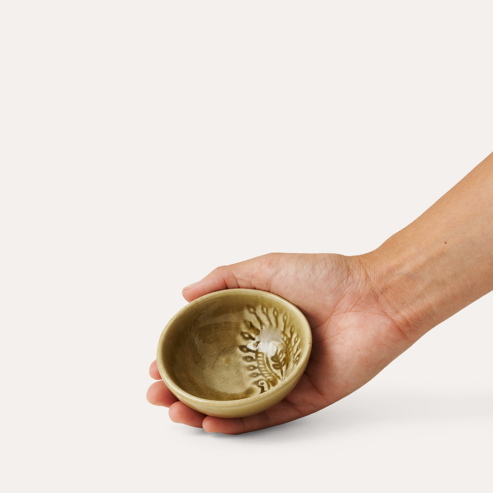 Dippskål 8 cm Sand