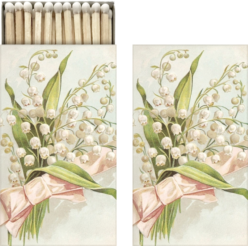 Matches Pastel spring Lily of the valley
