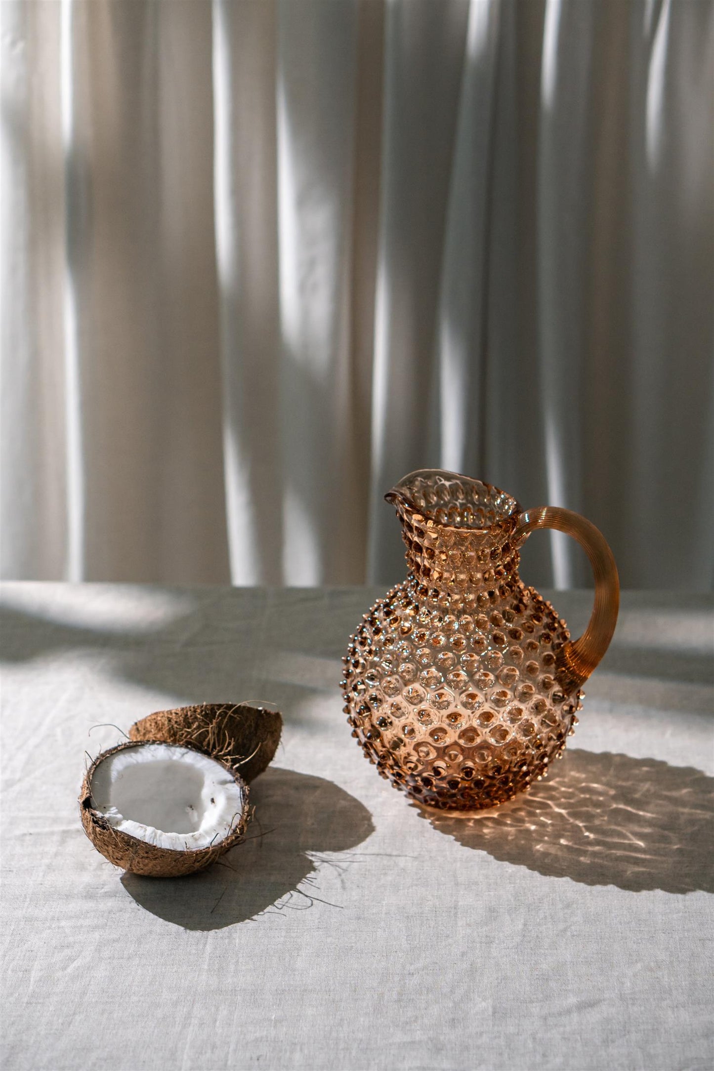 Hobnail karaffel 2L Bronze