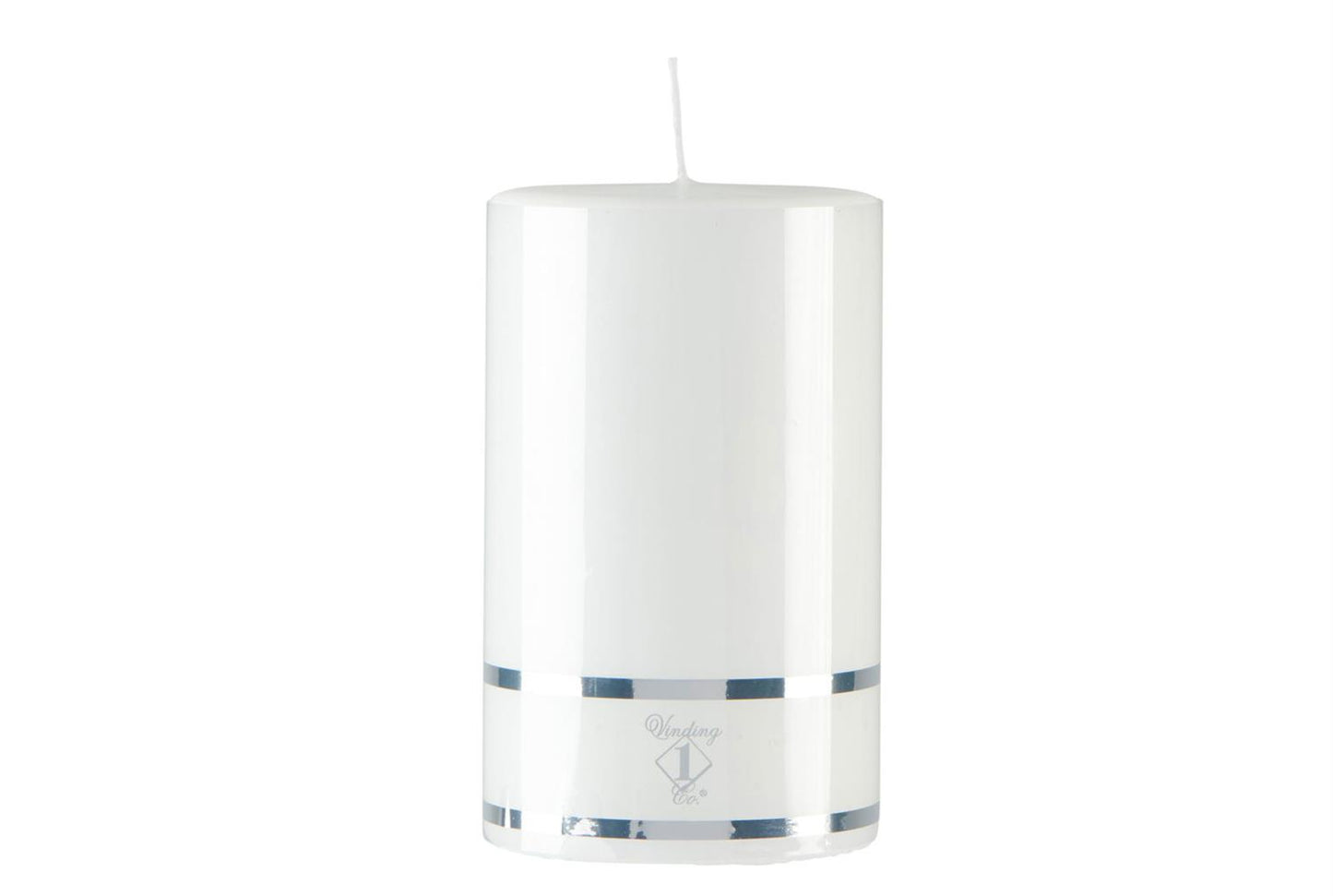 Pillar candle white 10x17 cm