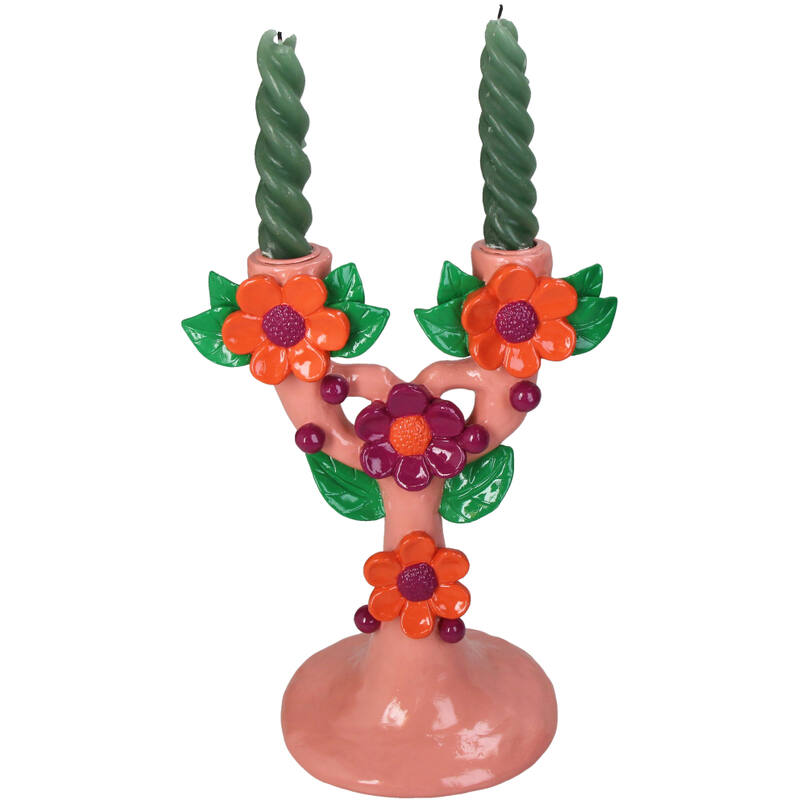 Lysestake blomster 25 cm