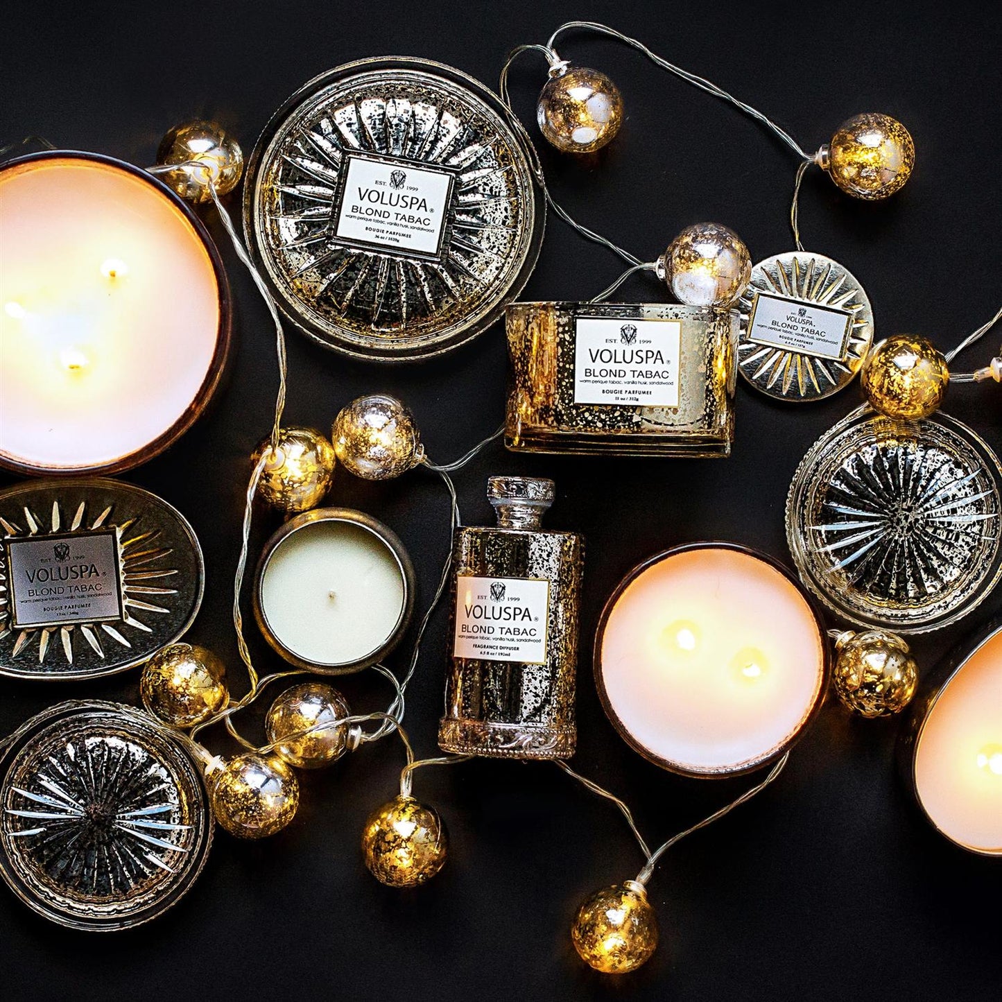 Blond Tabac Mini Tin Candle 25 Timer