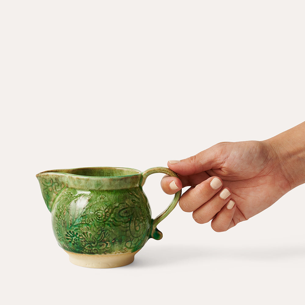 Cream Jug Seaweed