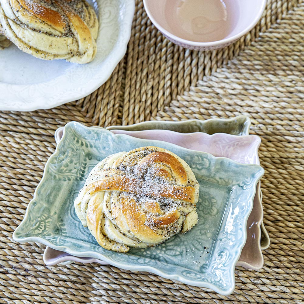 Asjett 19x13 cm Coffee