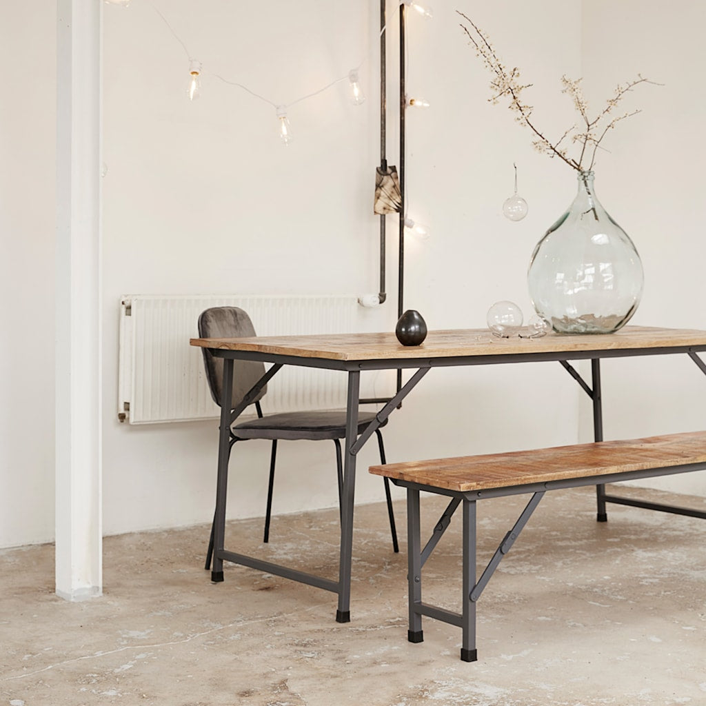 Spisebord Party natur 180 cm