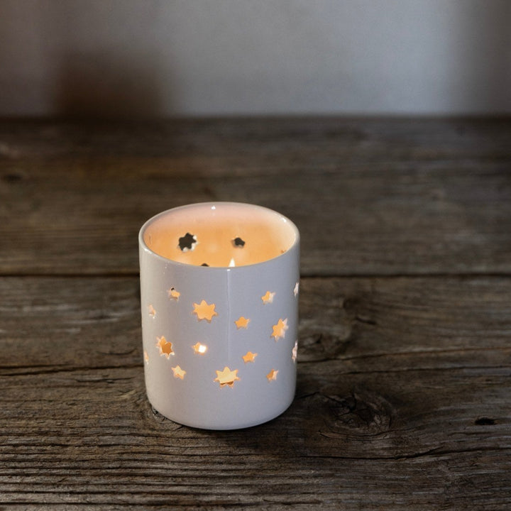 Tealight holder star 7 cm