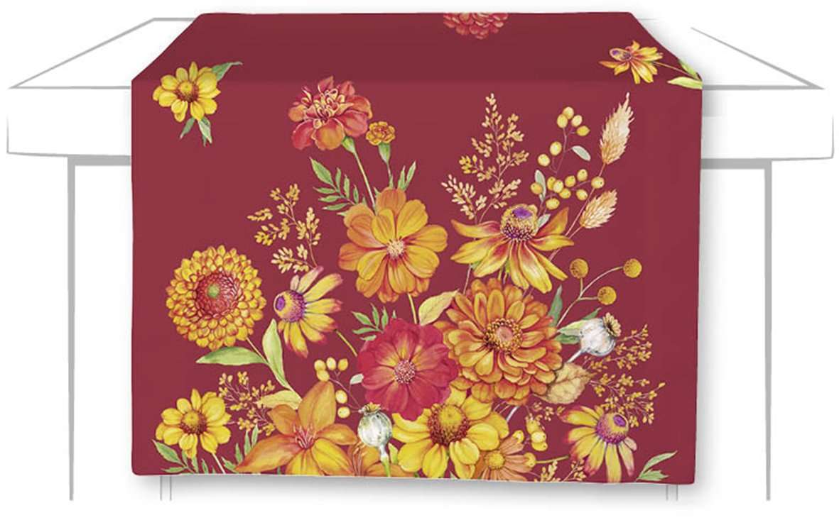 Runner Arya Red 45x150 cm